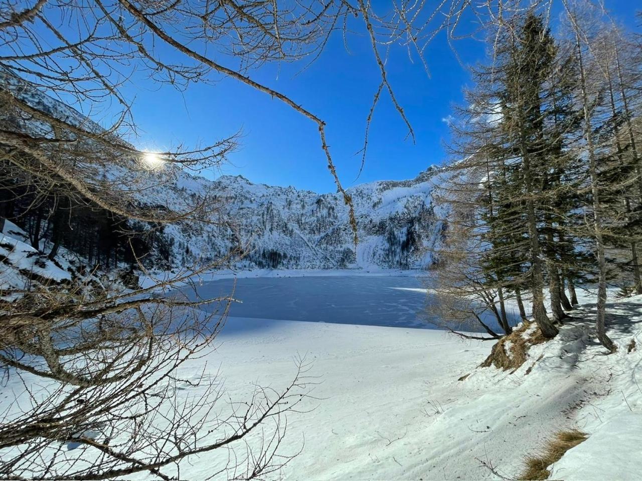 Casa Dorino - Luogo Idilliaco, Ideale Per Famiglie, Terrazza Ed Ampio Giardino, Vista Montagne, Sauna Privata Rodi Kültér fotó